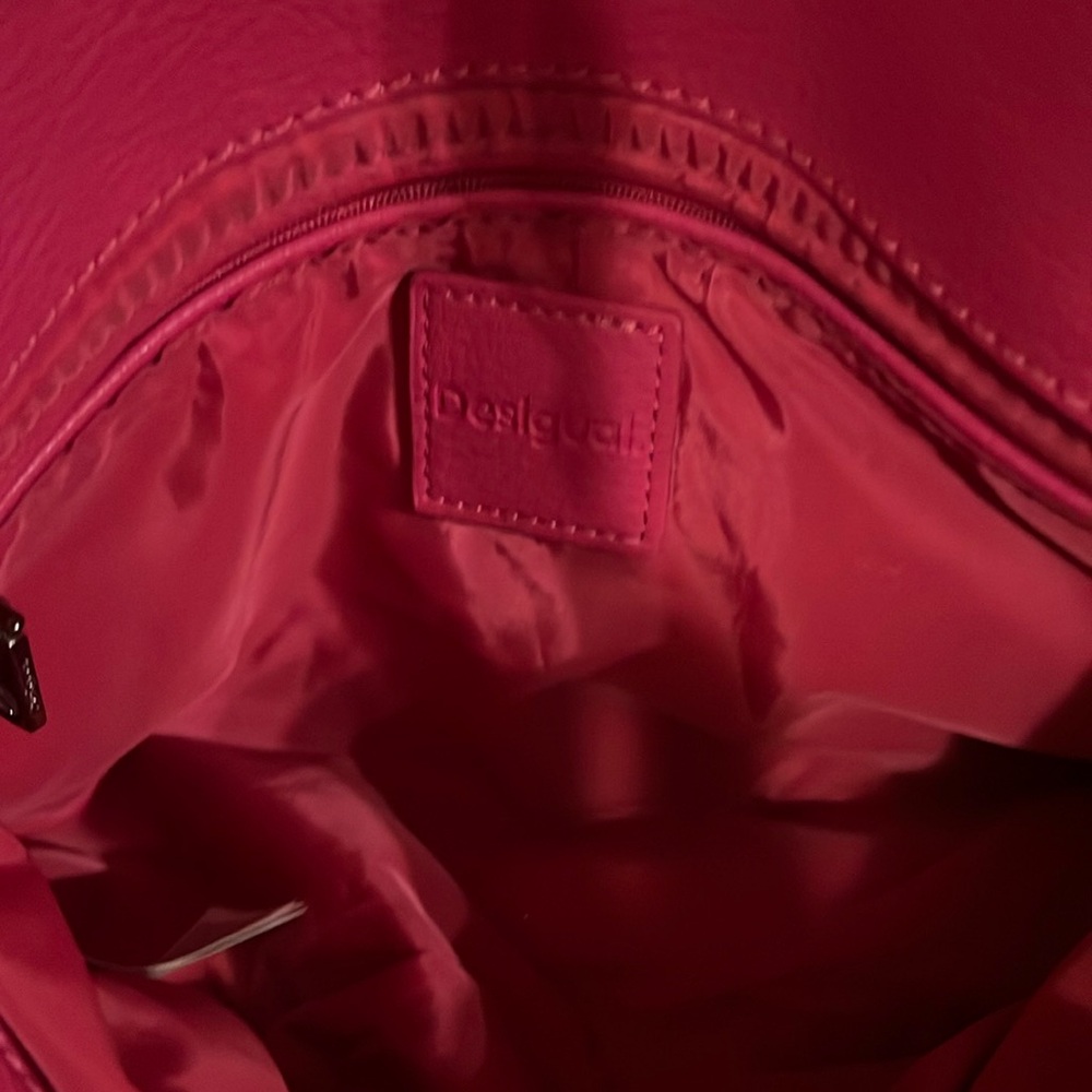 Desigual Pink Crossbody Bag with Textured Finish 🌺must be purchased before 12am - Picture 12 of 16